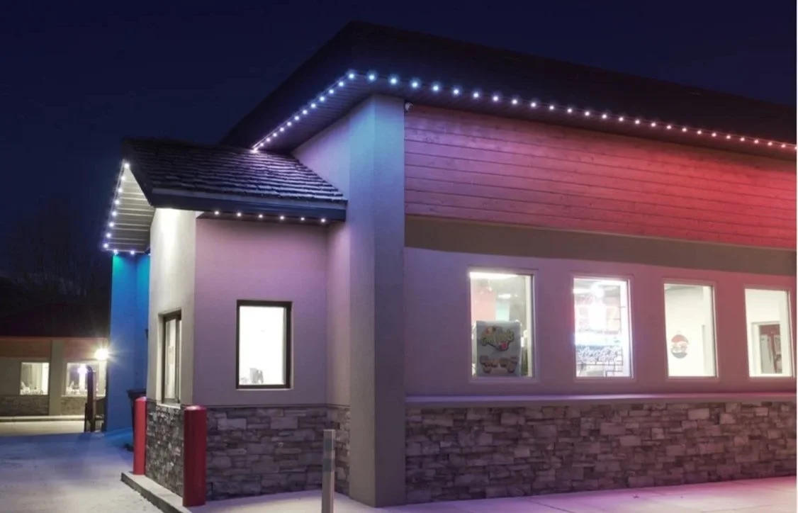 Commercial permanent lighting