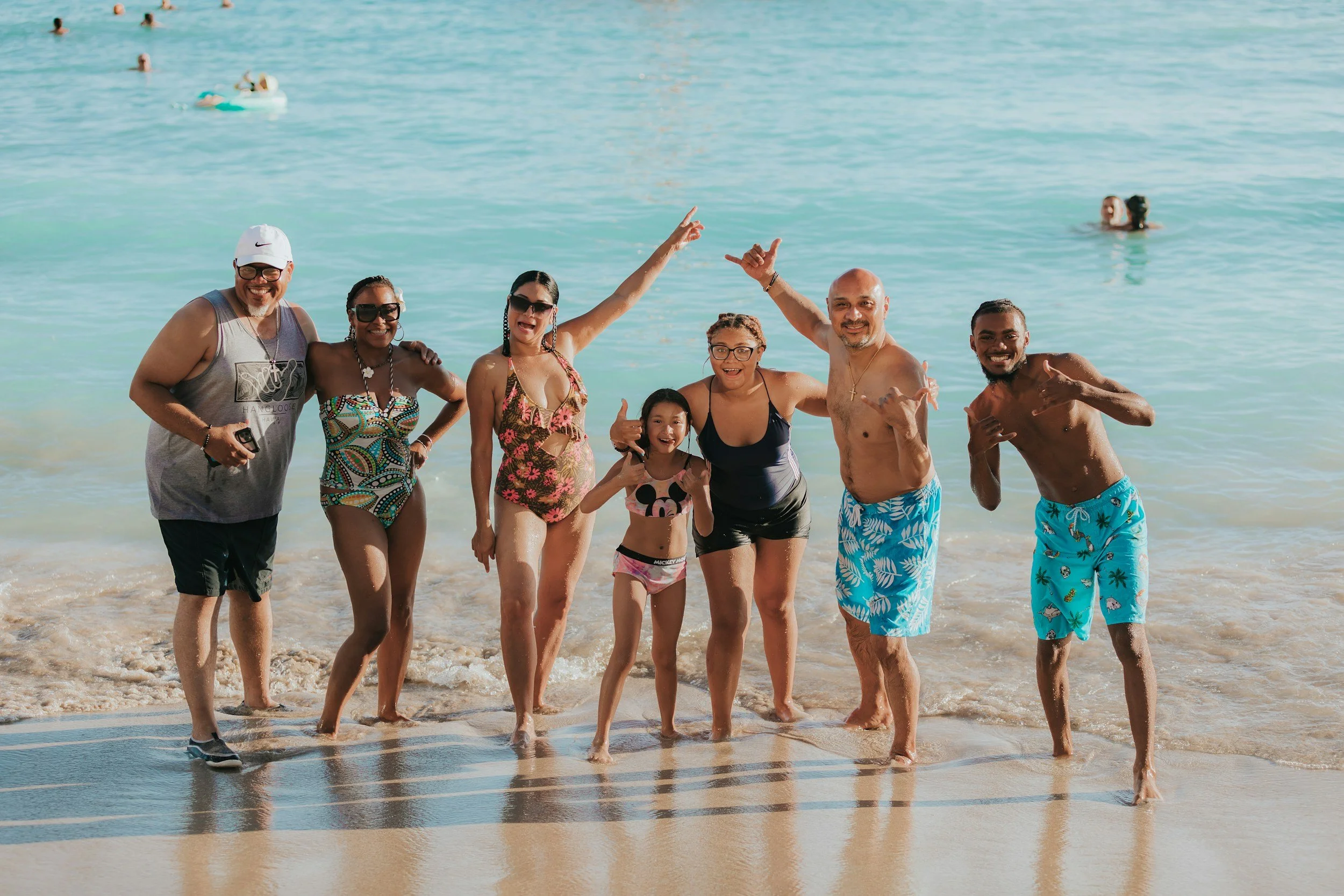 Your family and friends enjoying a once in a lifetime vacation at the perfect resort.
