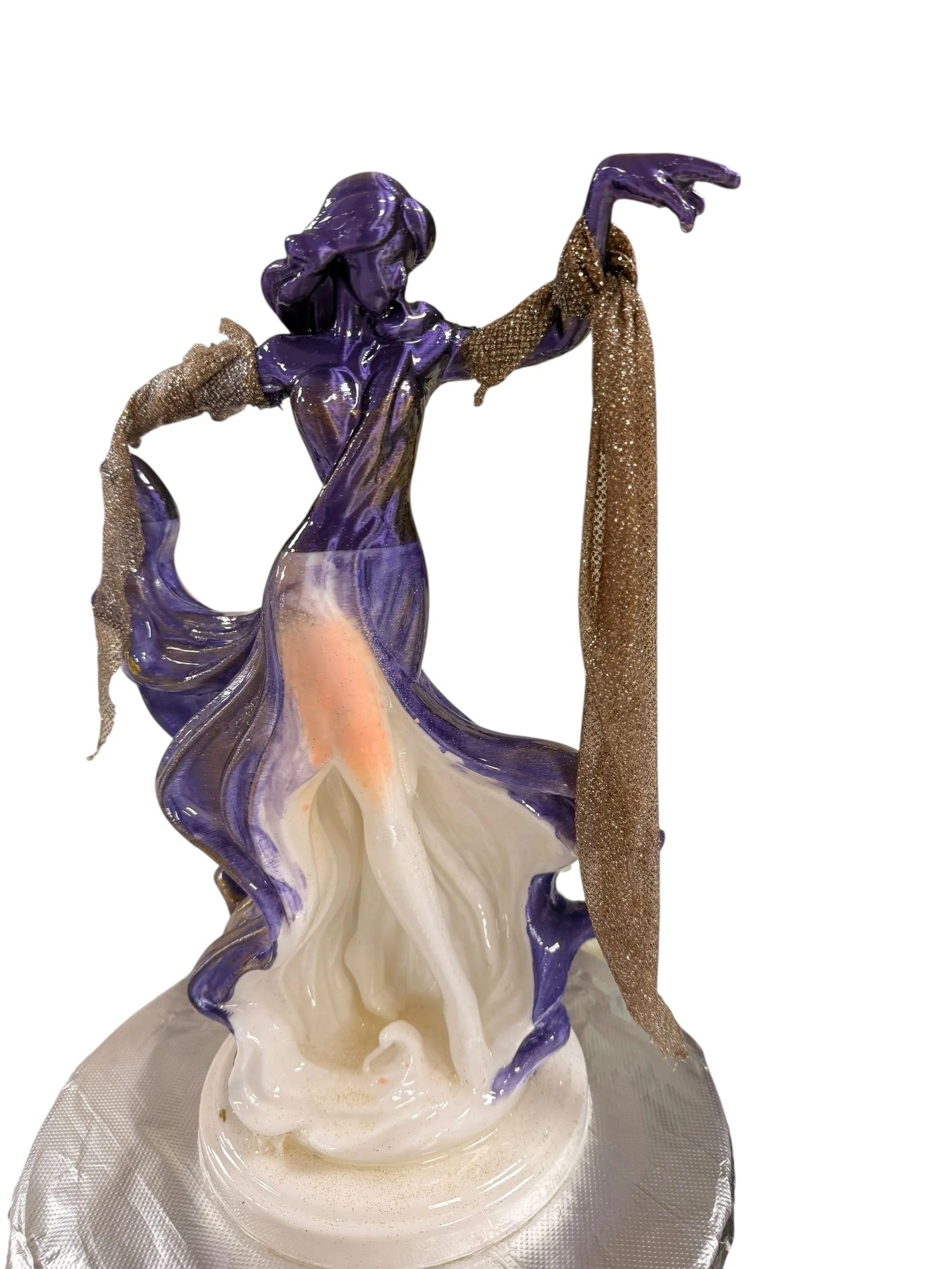 Elegant Dancer Art Sculpture