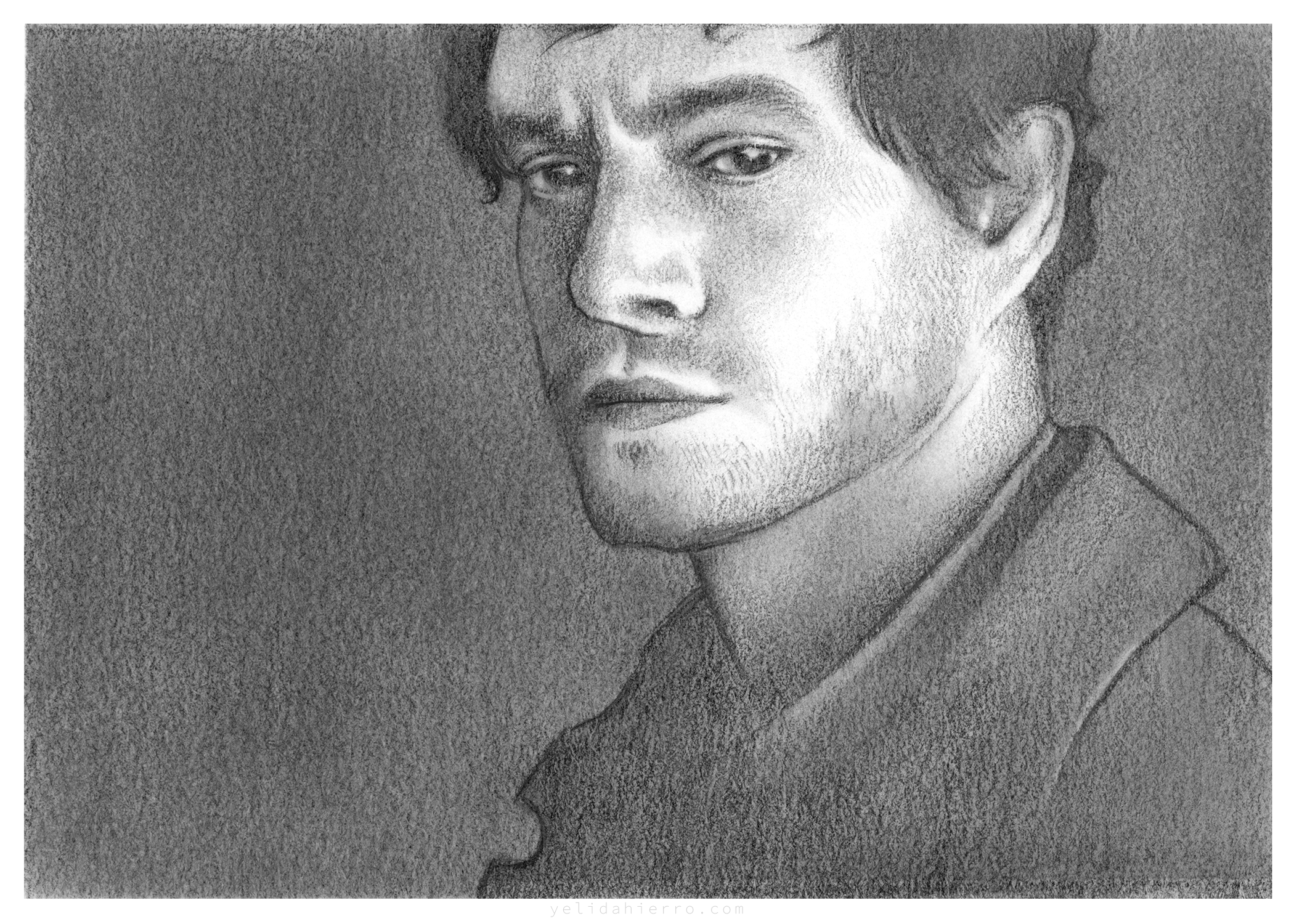 Graphite on paper 2.5" x 3.5"