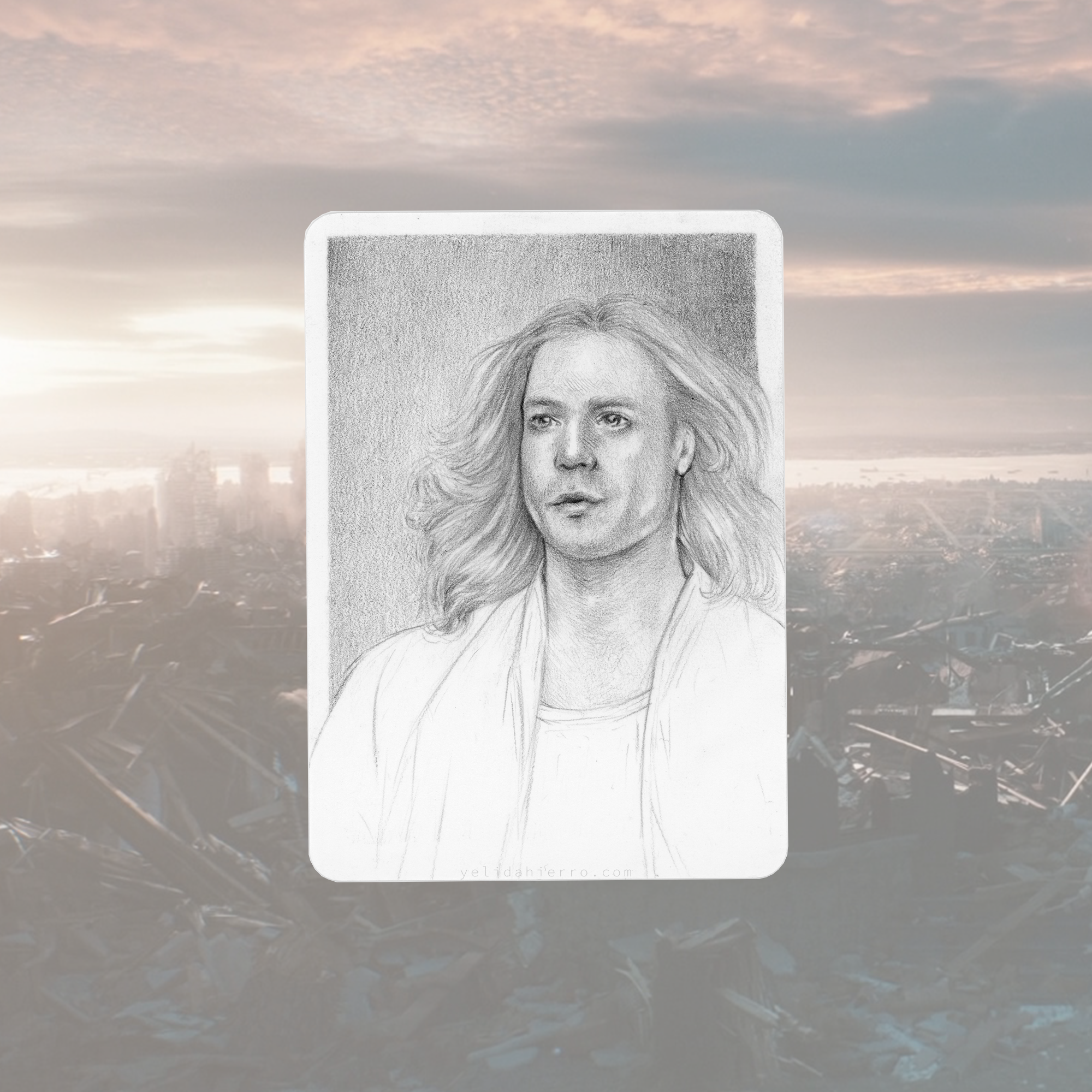 Mini Original Drawing - Lestat
