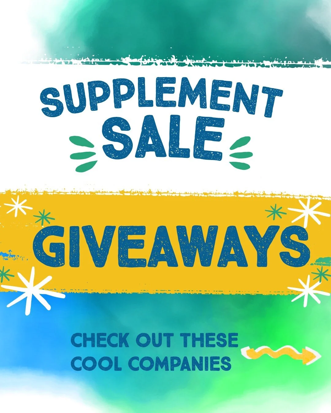 🎉 SUPPLEMENT SALE GIVEAWAY! 🎉

We&rsquo;re celebrating our Supplement Sale with a little extra wellness love! 

We&rsquo;ve teamed up with three amazing wellness brands, @gaiaherbs, @bioptimizers, and @paradiseherbs_ , to give THREE lucky winners a