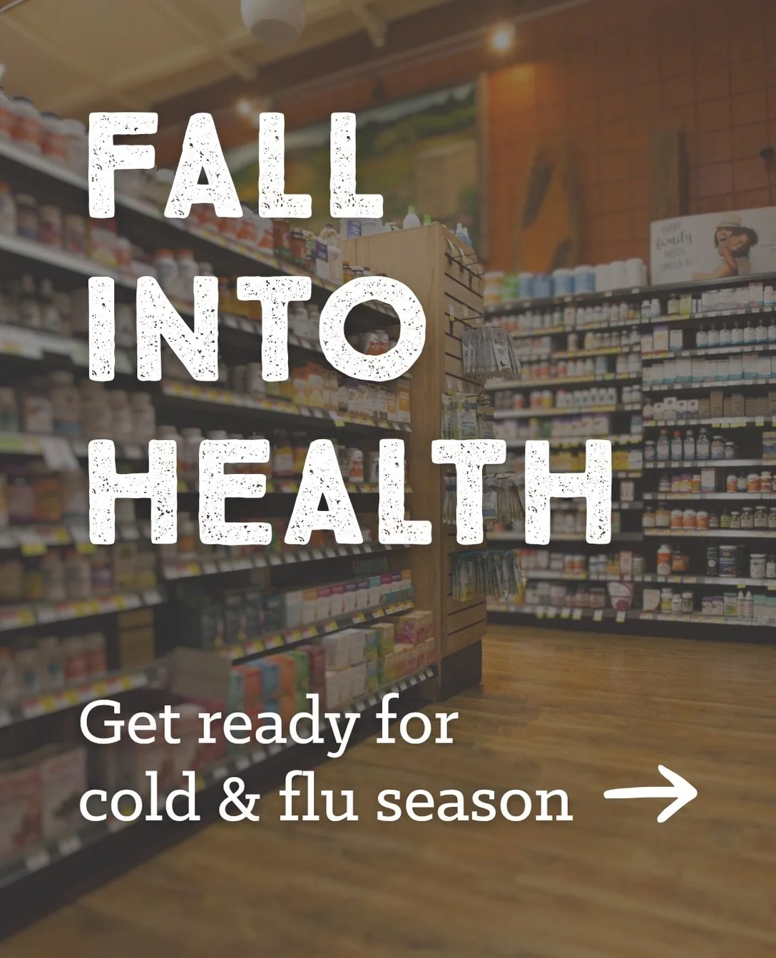 Fall into health with a few of our seasonal favorites.

Whether you&rsquo;re looking to support your immune system, soothe a scratchy throat, or keep a few essentials on hand for the whole family, our Wellness team has you covered.

🍃 Get Over It! +