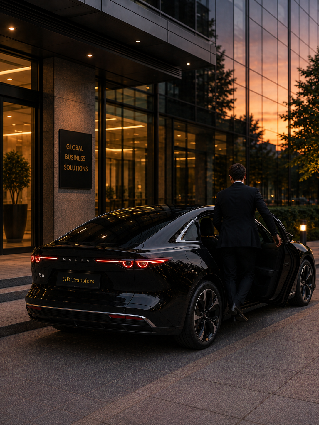 Servicio para empresas con transporte vip en berlinas de lujo y minivans premium