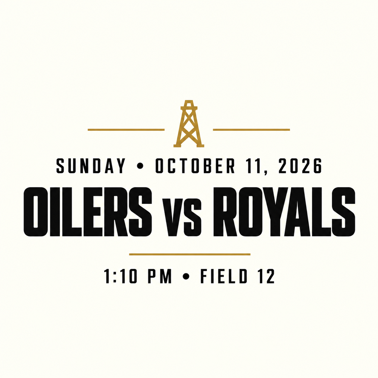 OILERS VS. ROyals