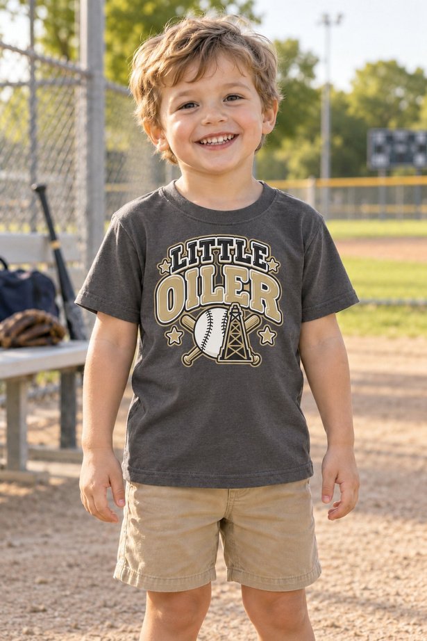 Little Oiler - Toddler Fine Jersey Tee