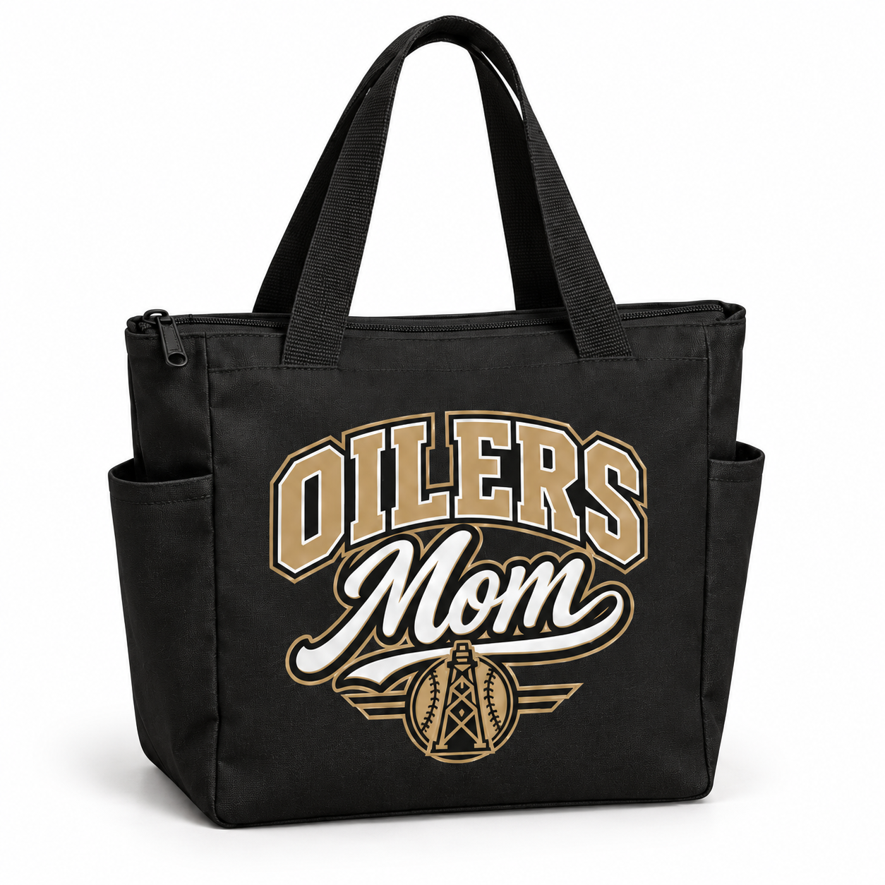 Oilers Mom - Everyday Zip Tote