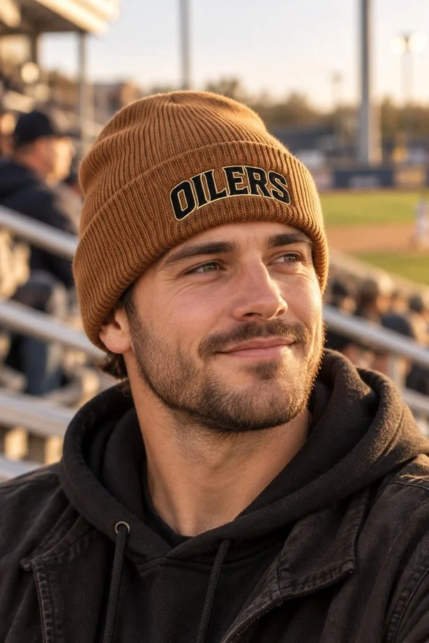 Oilers Arched - Cuffed Beanie