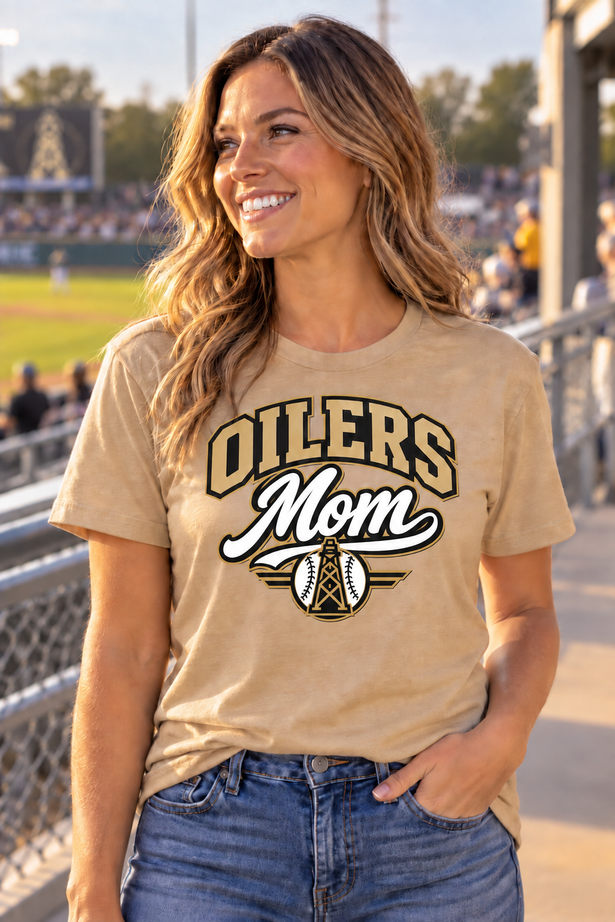 Oilers Mom - Unisex Jersey Tee