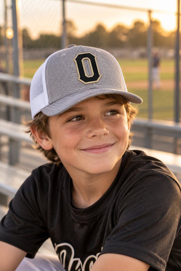 Oilers O - Youth Trucker Cap