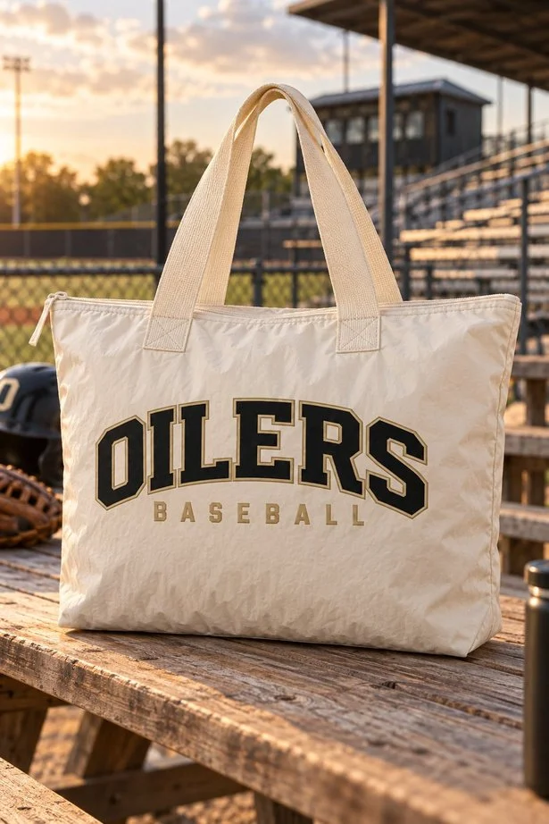 Oilers Varsity Arched - Nomad Carry-All Bag