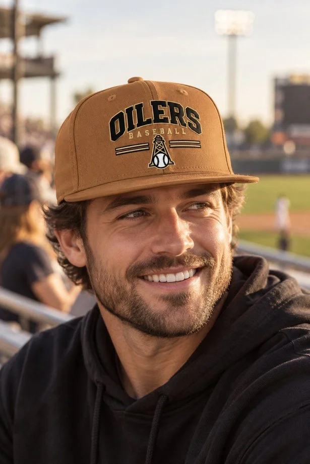 Derrick Stripe - Flat-Bill Snapback