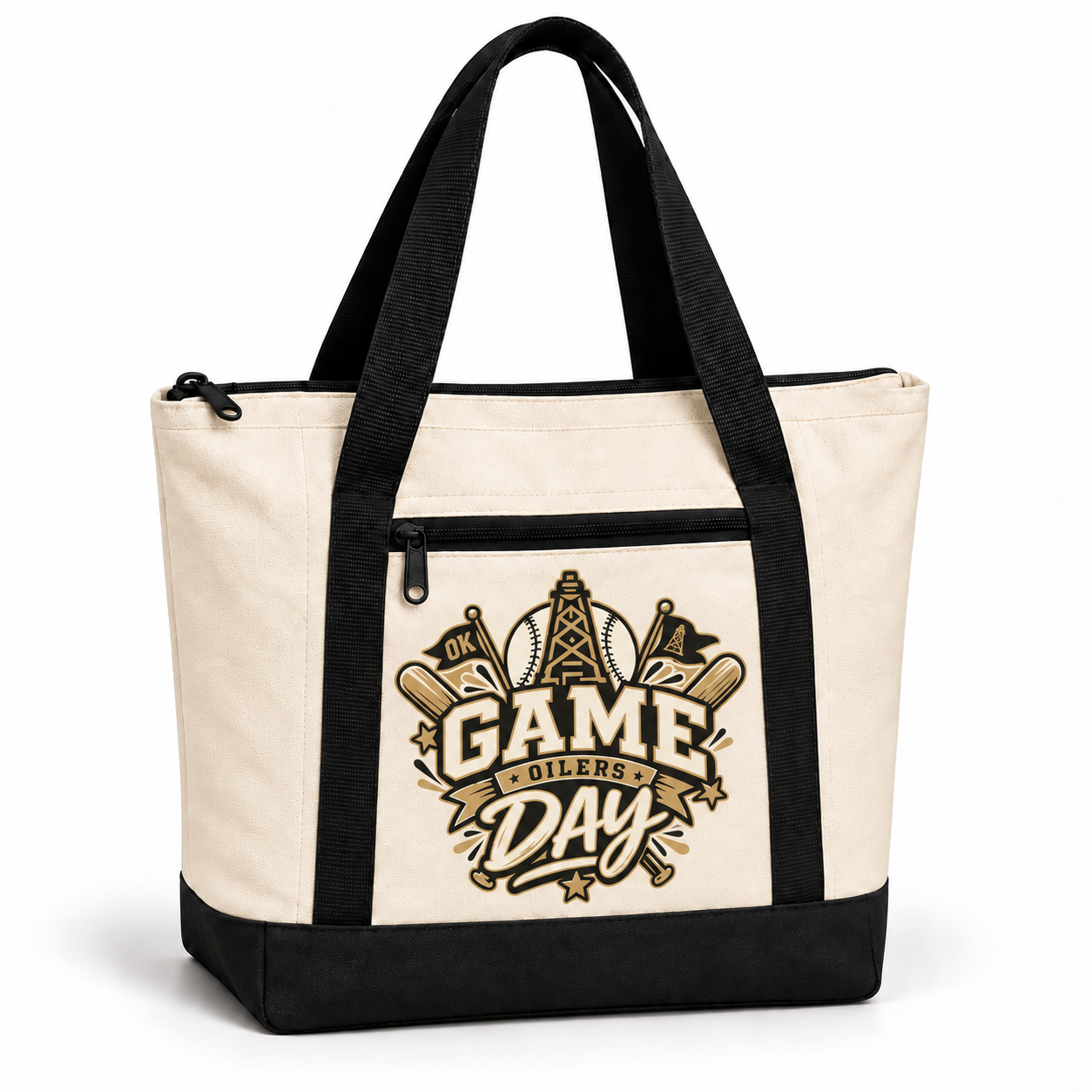 Game Day - Premium Canvas Zip Tote
