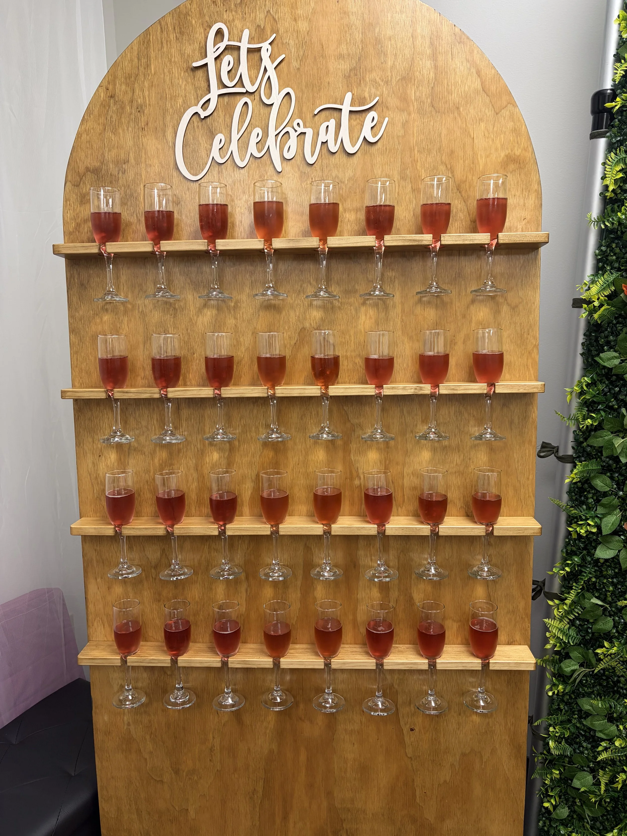 Champagne Wall Rental