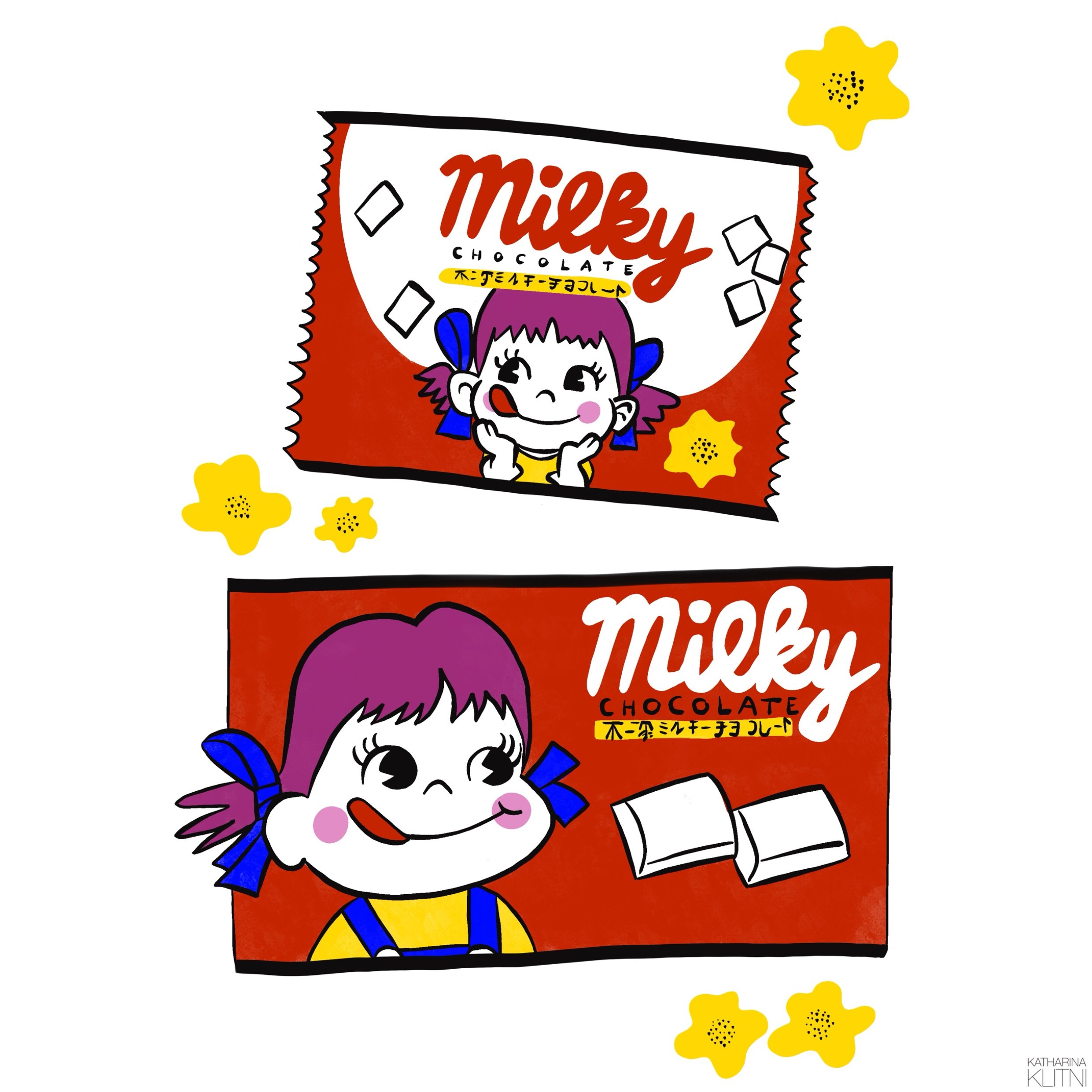 Milky. Procreate. 2025