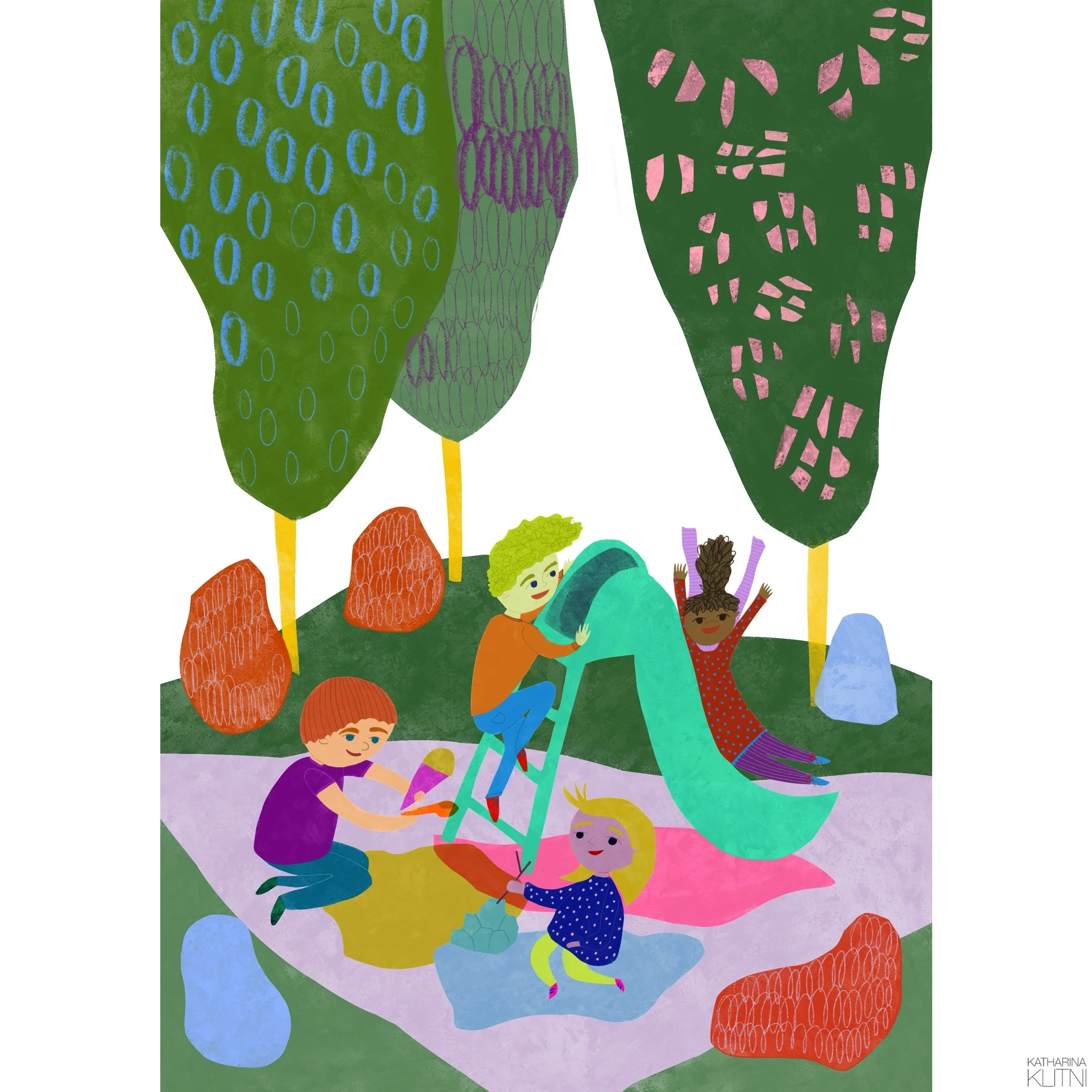 Spielplatz. Procreate