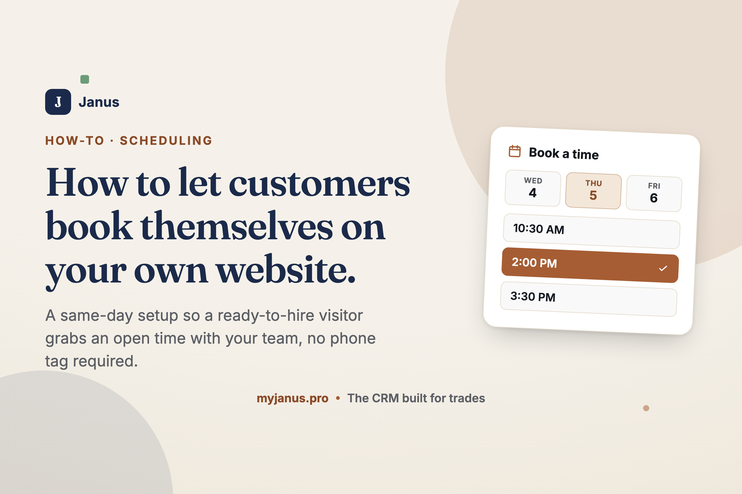 How to Add Self-Service Estimate Booking to Your Website in 5 Steps