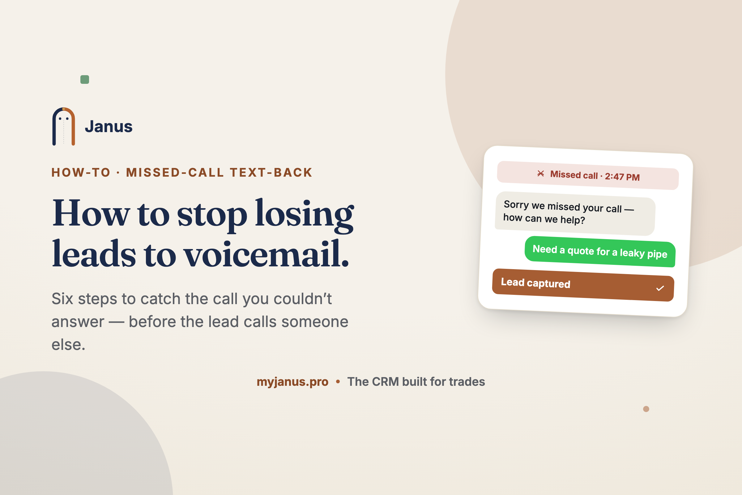 How to Stop Losing Leads to Voicemail in 6 Steps