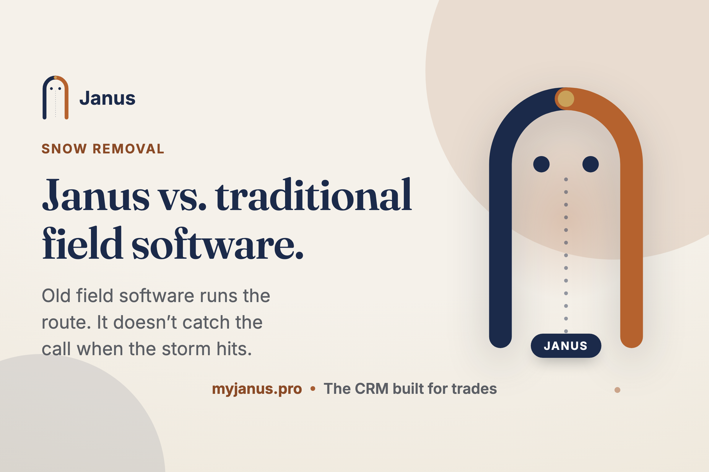 Janus vs. Traditional Field Software: The Best Lead Capture Tools for Snow Removal Companies