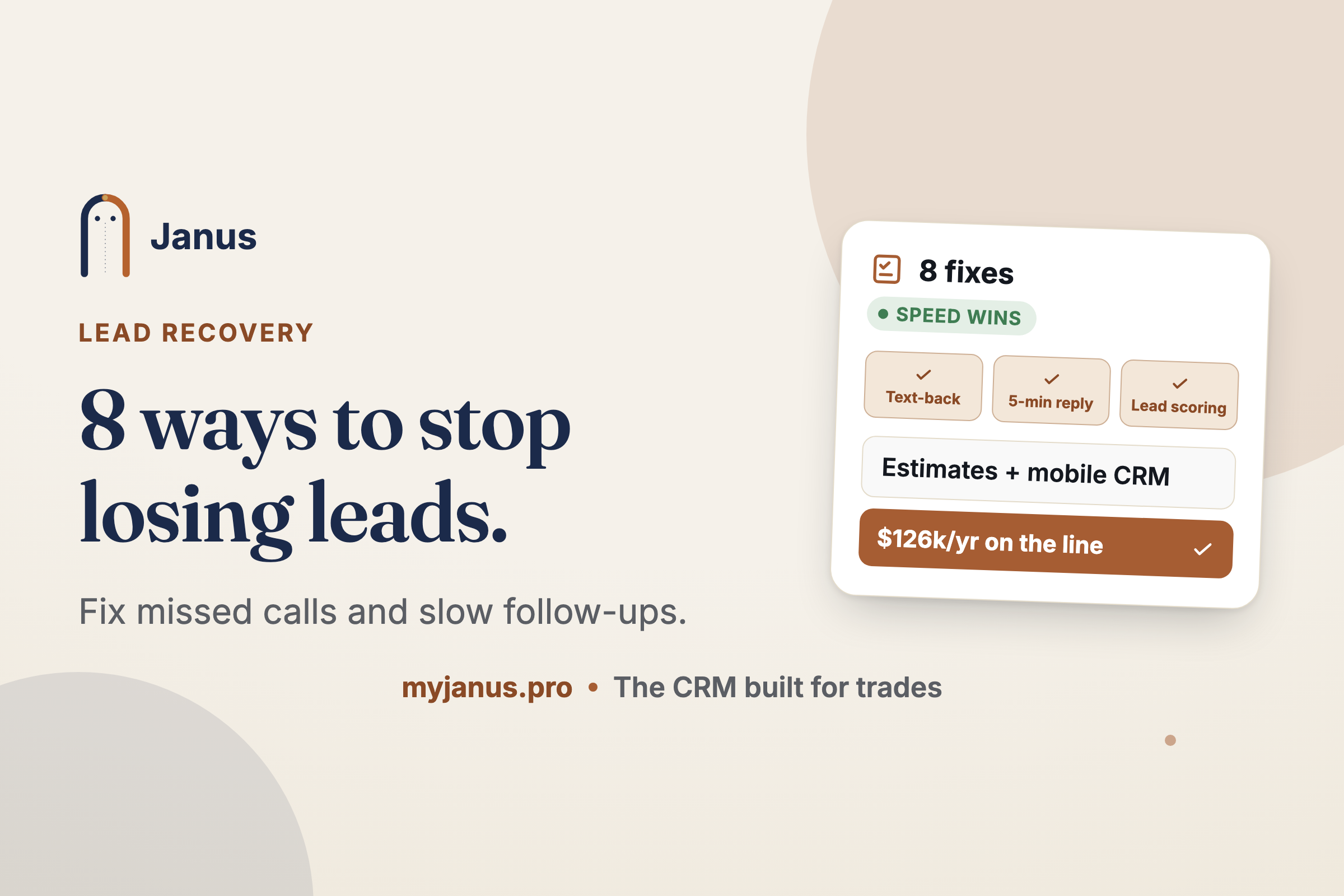 8 Ways to Stop Losing Leads: Fixing Missed Calls and Slow Follow-Ups in 2027