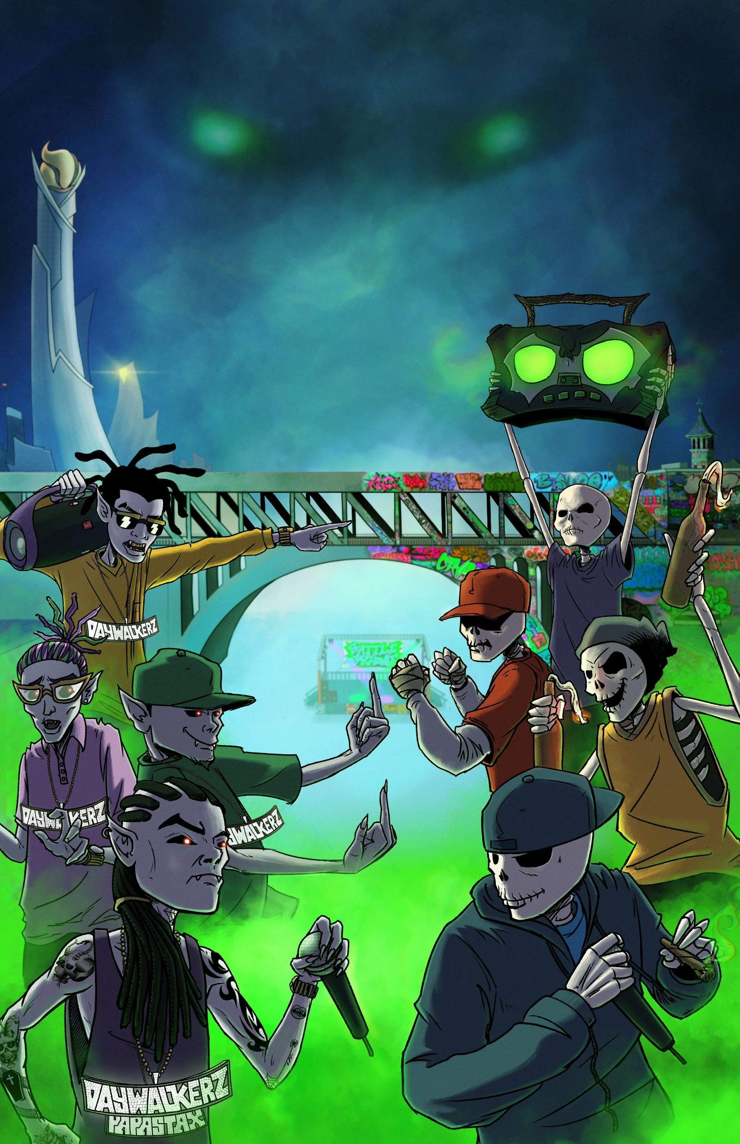 Poster for "The Killa-Tones"