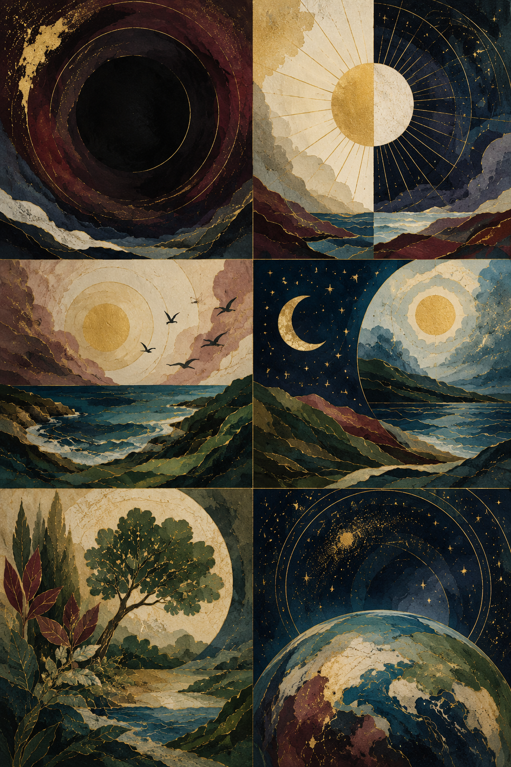 Poem: Creation in Six Stanzas