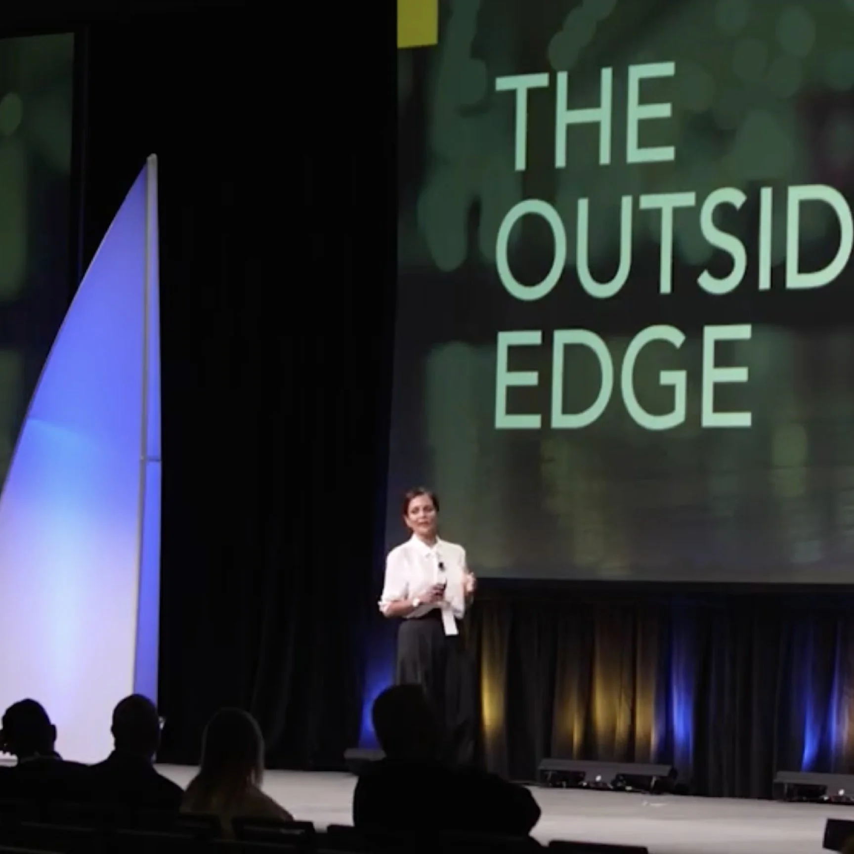 Keynote speaking topic about The Outsider’s Edge