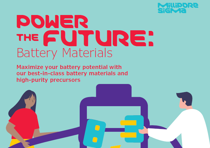 A technical marketing brochure I co-developed for a battery materials portfolio, translating complex electrochemistry concepts into accessible, research-focused messaging. Created for: MilliporeSigma
