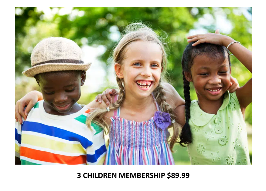 Monthly Membership 3 Children