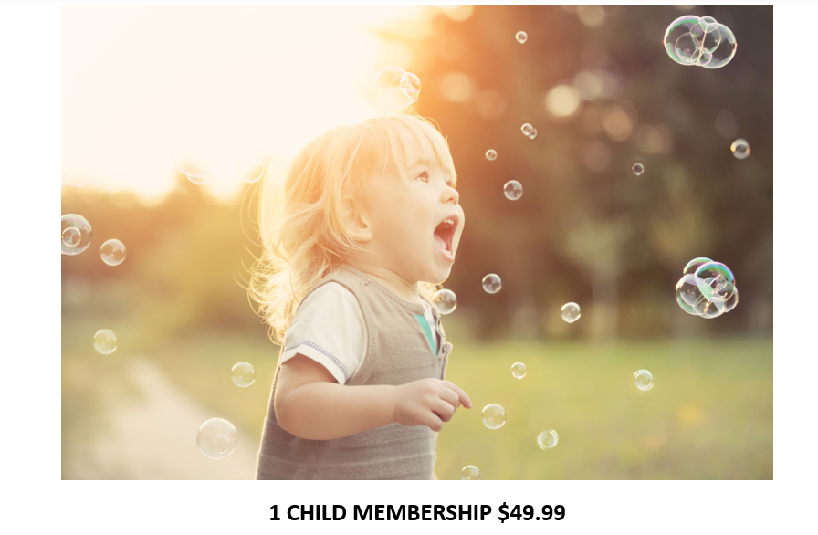 Monthly Membership 1 Child
