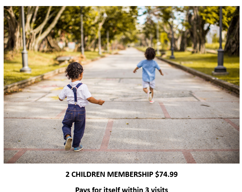 Monthly Membership 2 Children