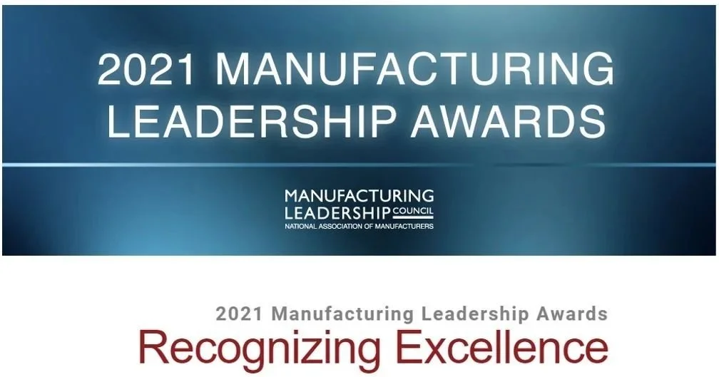 2021 Manufacturing Leadership Awards for the product Vijay led