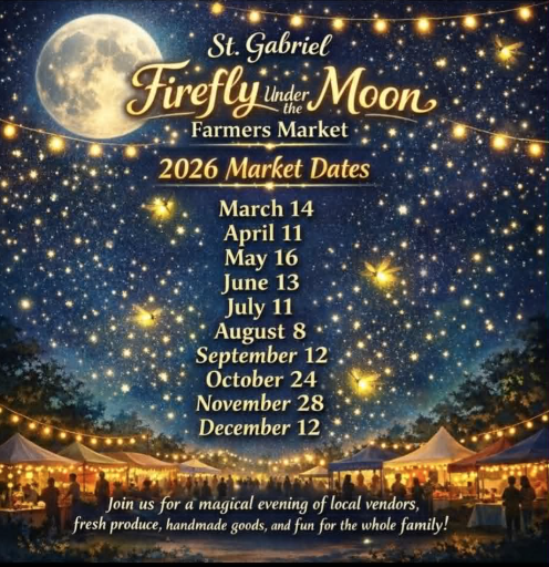 St. Gabriel Firefly Under the Moon Market