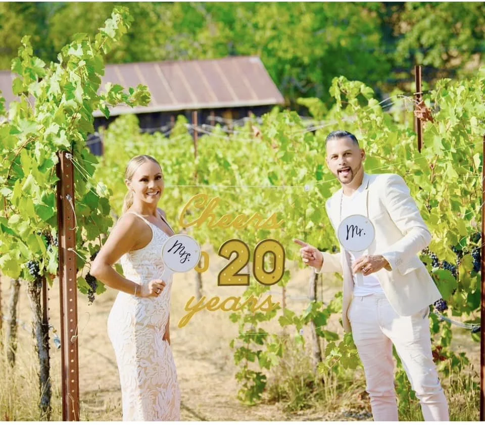 Custom Signs
Anniversary Celebration - 3D printing mounted on acrylic for photo op @ winery