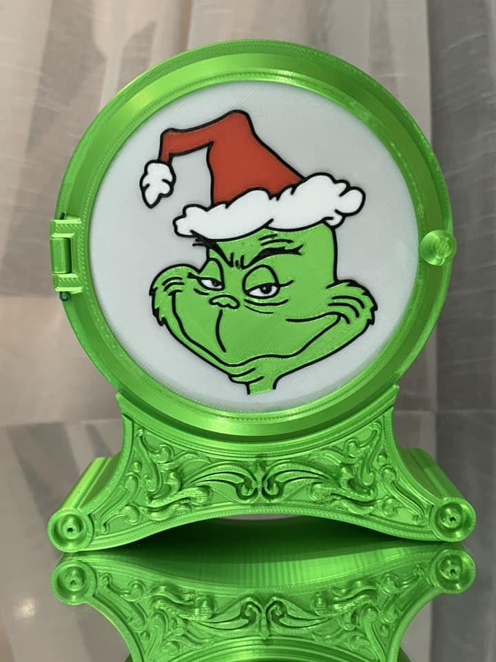 Christmas
3D printed Grinch LED nightlight