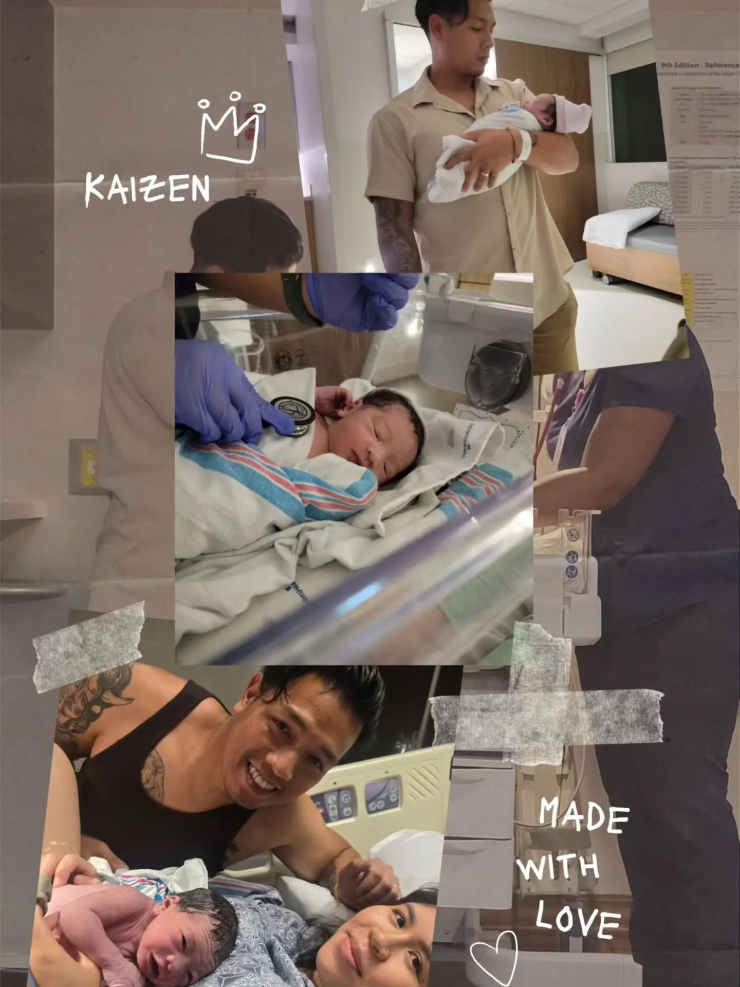 Welcome to the world, Kaizen Khamphone Lam. Our son's name carries a story.

Kaizen was inspired by Dan's early days as a sushi chef. In Japanese, it means continuous improvement, a reminder to always grow, learn, and become better than yesterday.
Hi