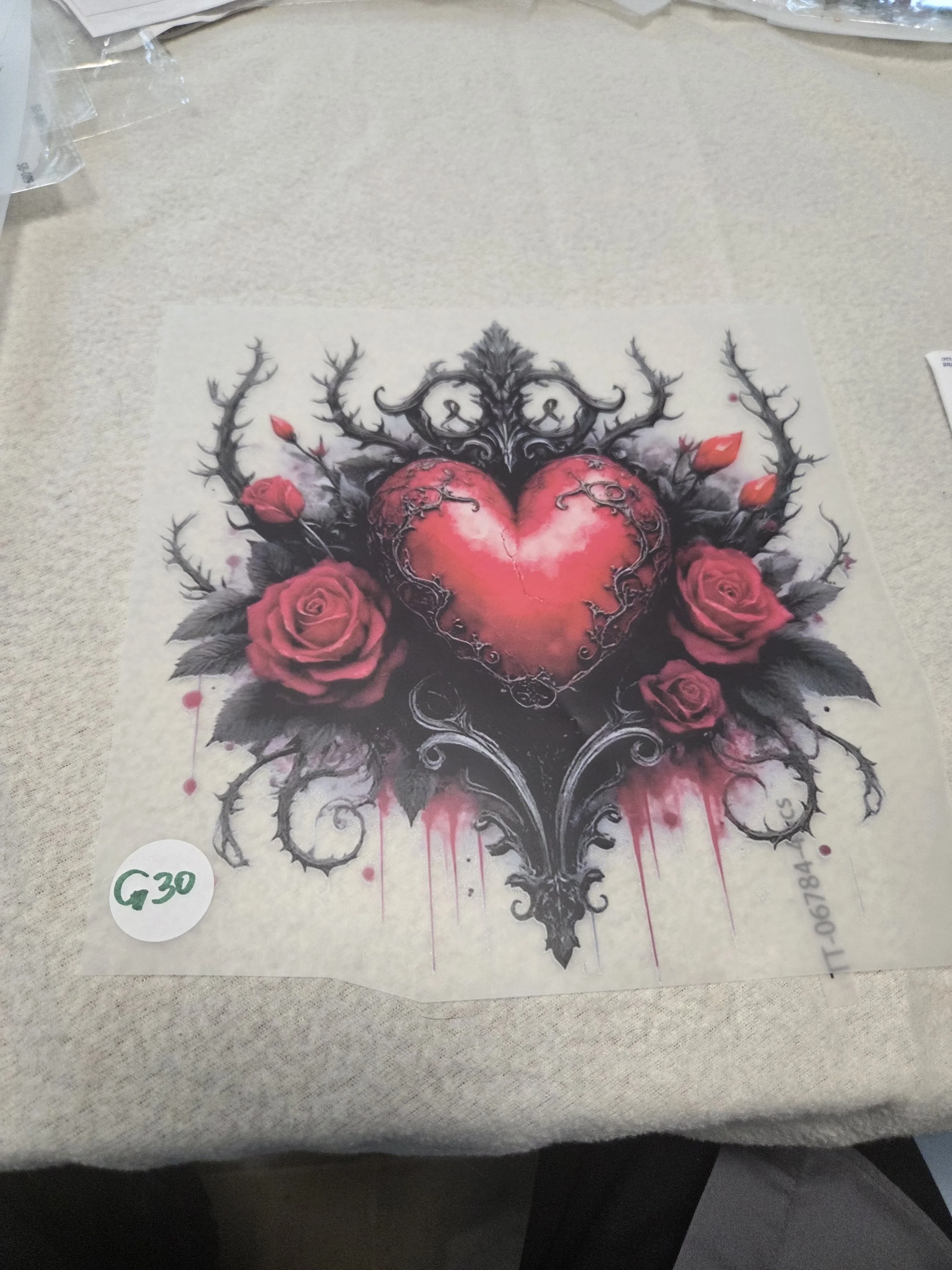 Goth heat Transfer G6