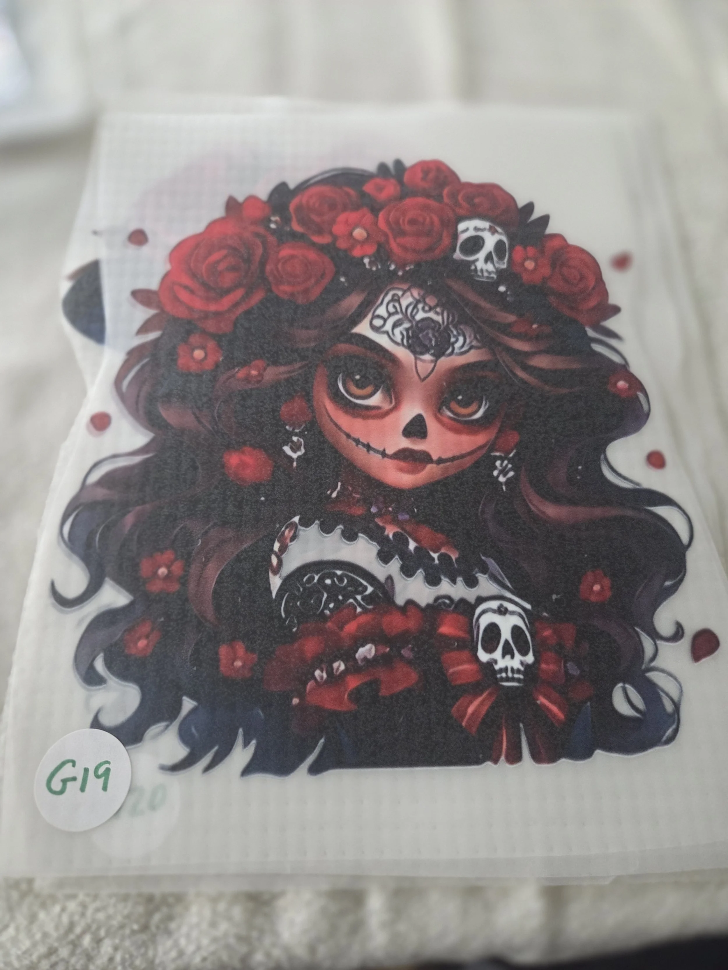 Goth heat Transfers G16