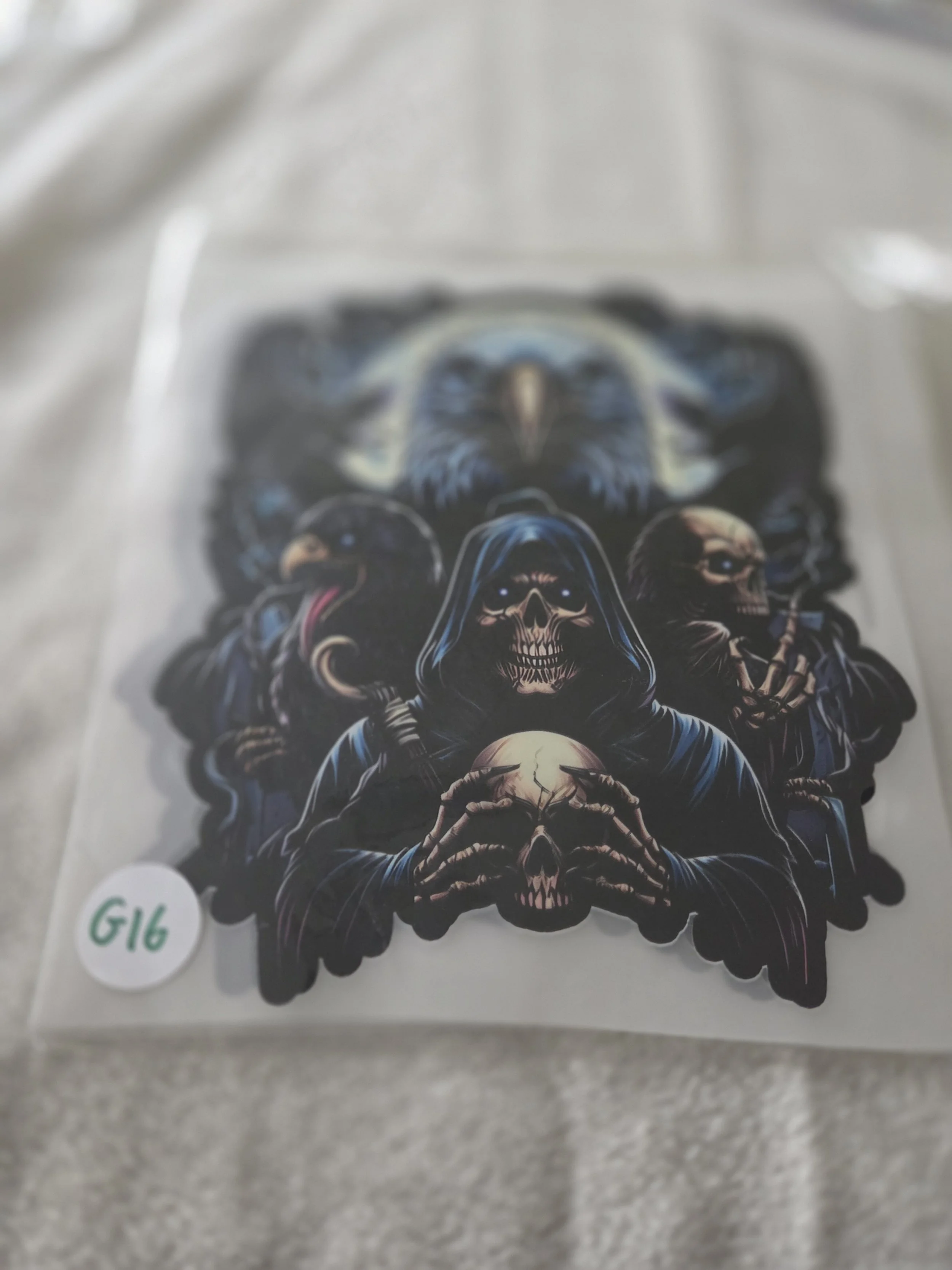 Goth heat Transfers G18