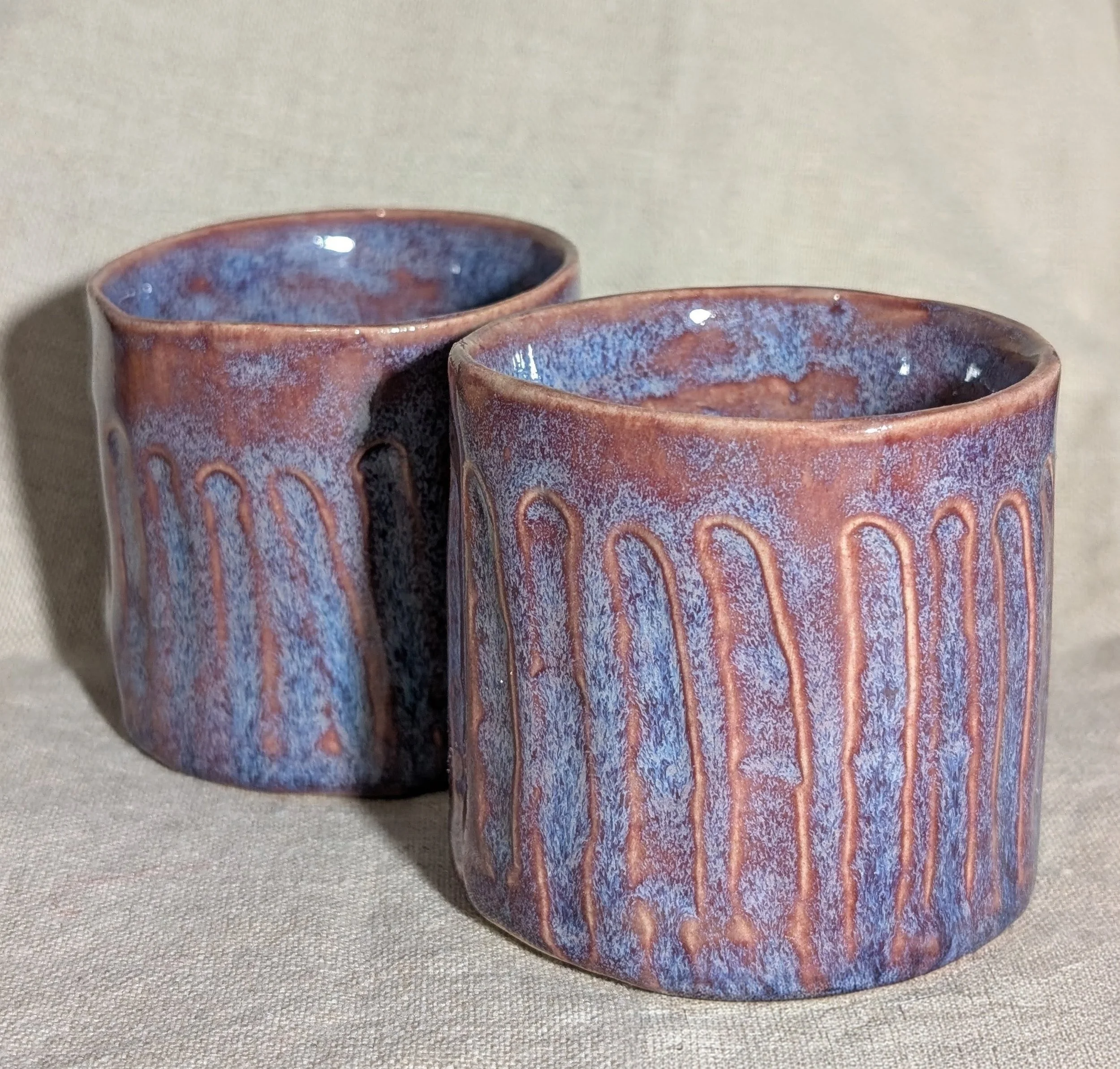 Tasse espresso mauve