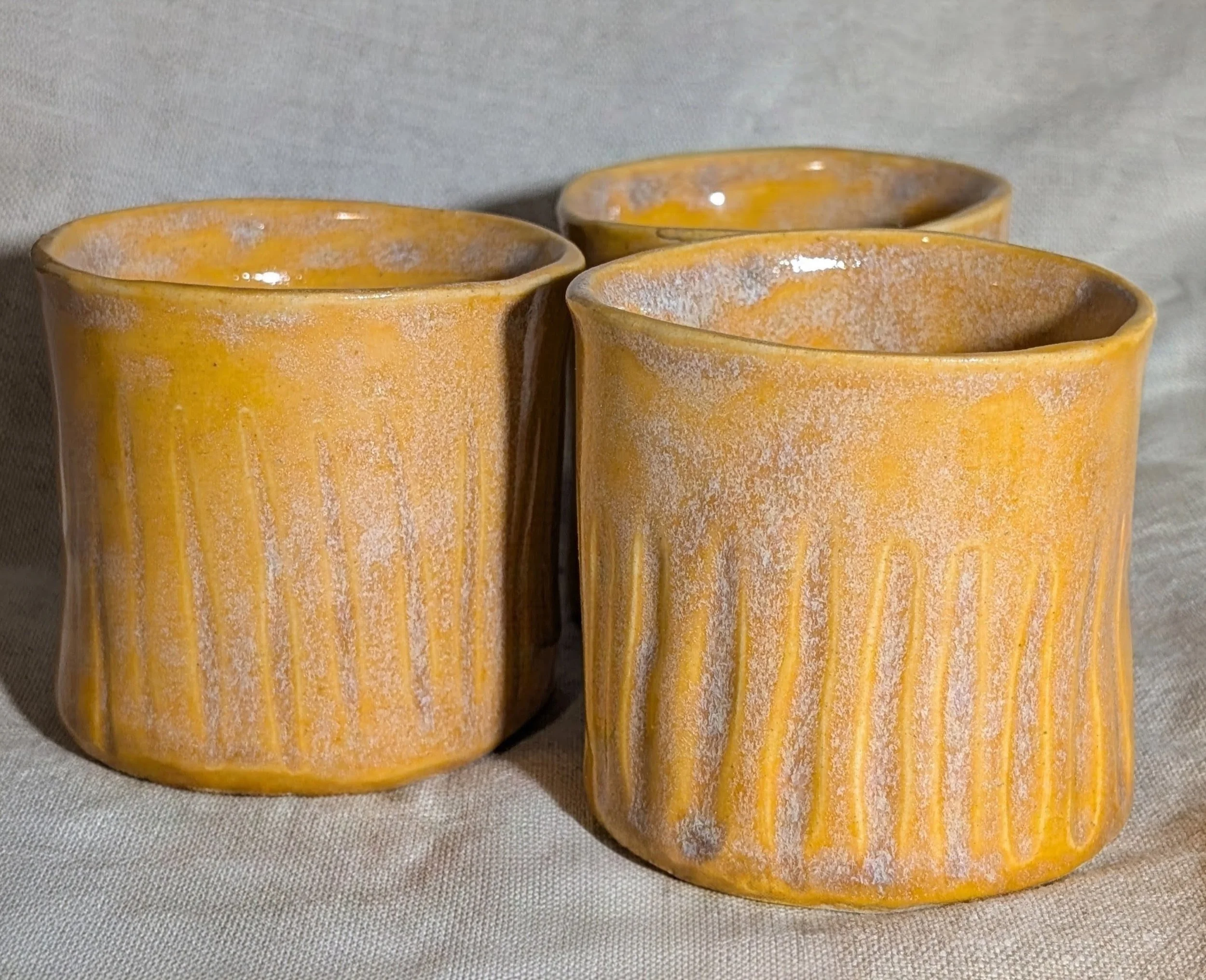 Tasse espresso jaune