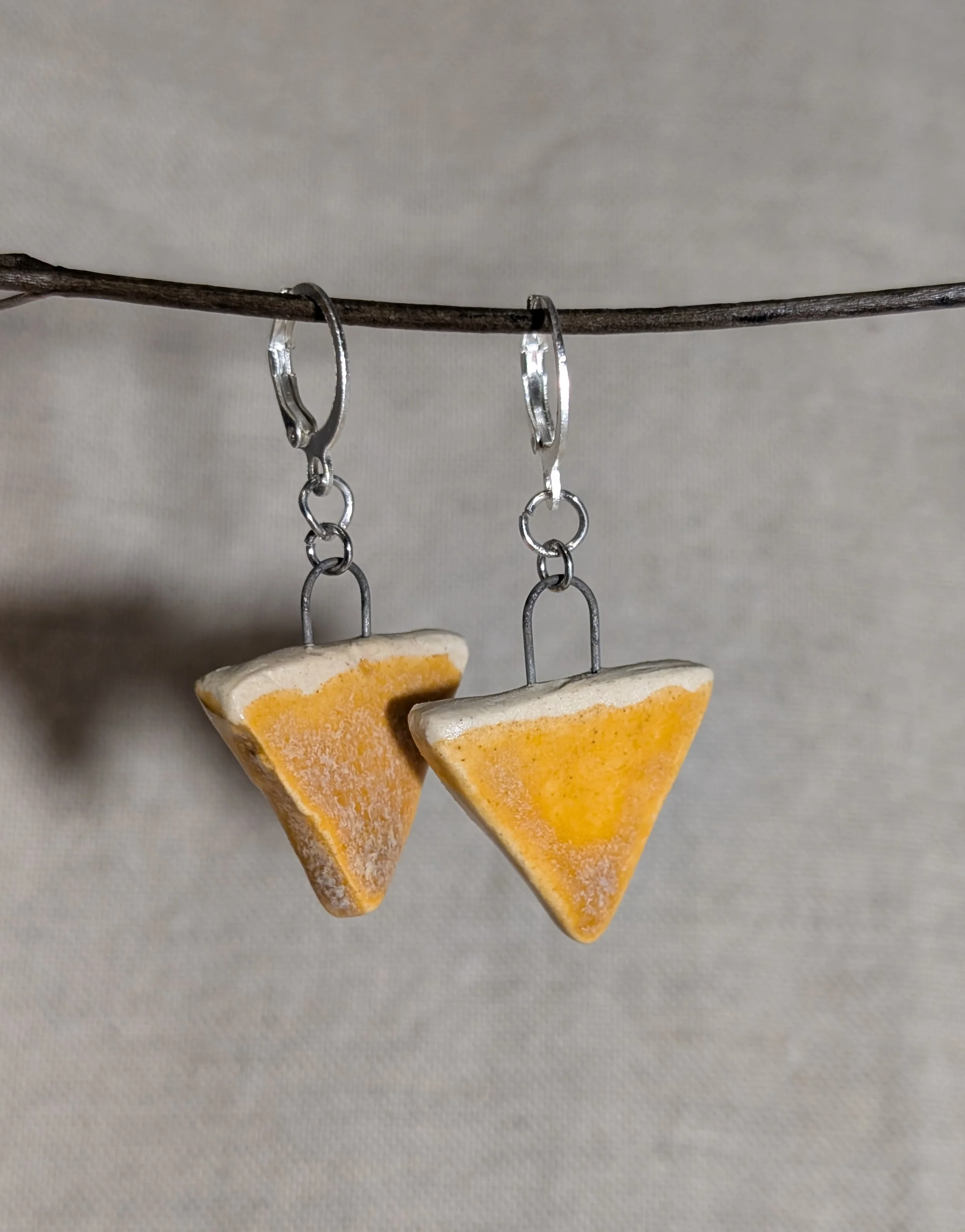 Boucles d'oreilles triangulaires
