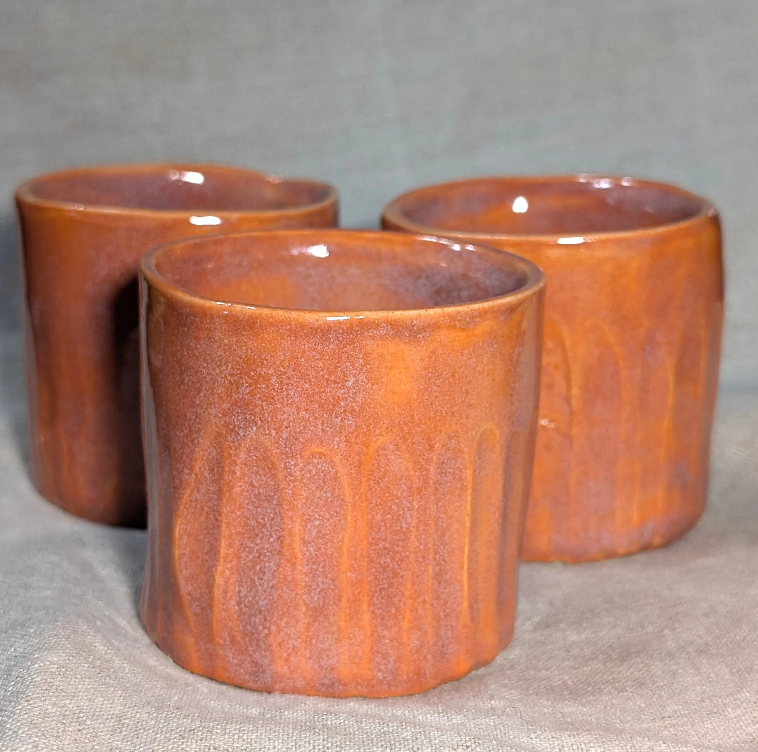 Tasse espresso orange