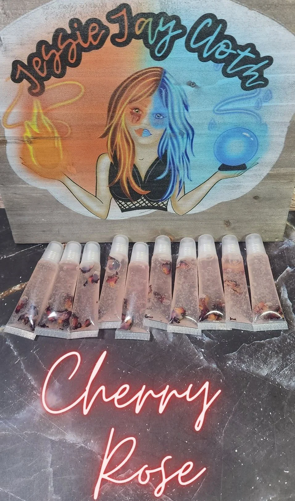 Handmade Lip Gloss | Cherry Rose