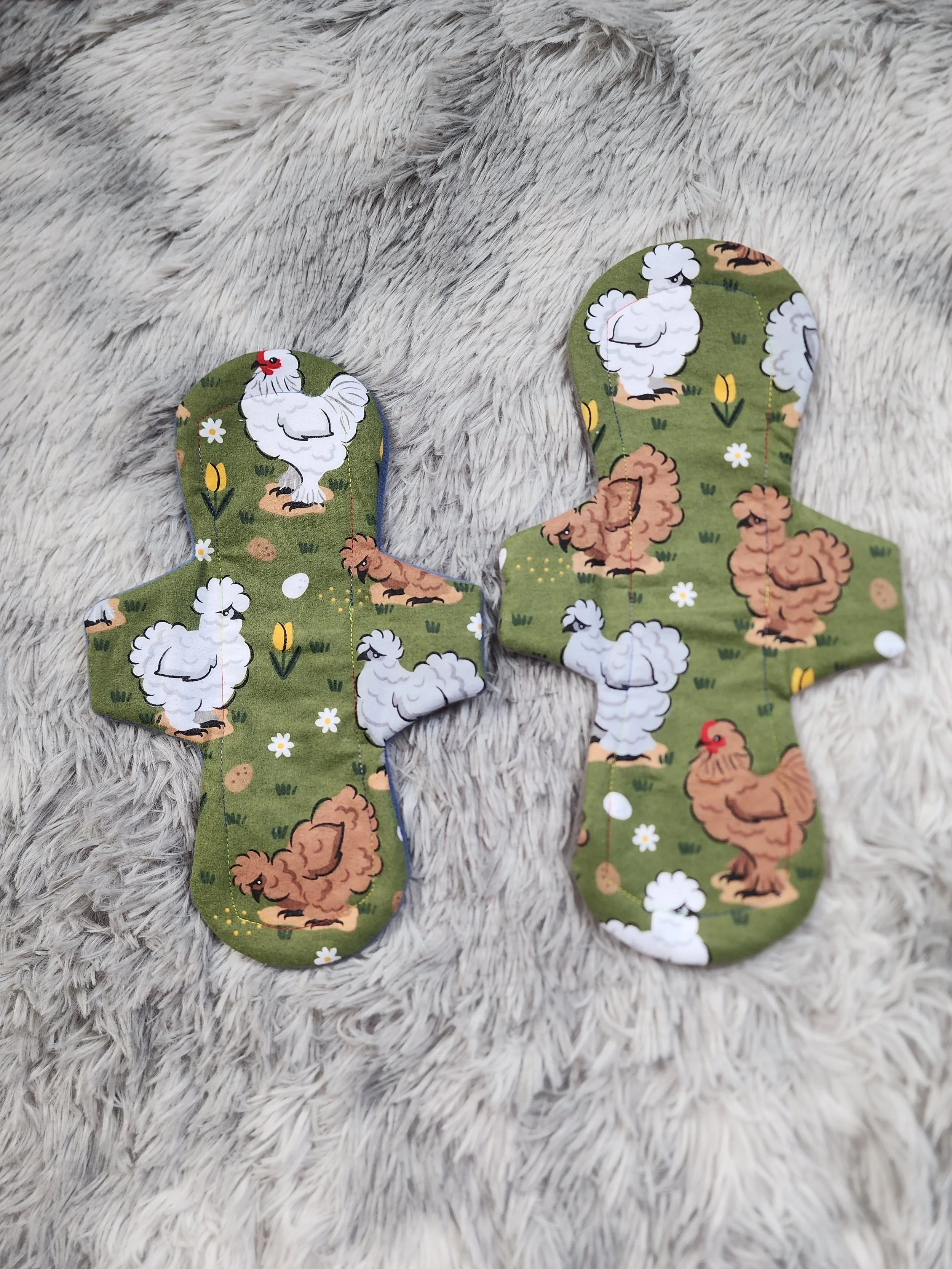 Mega Cloth Pad - Chickens