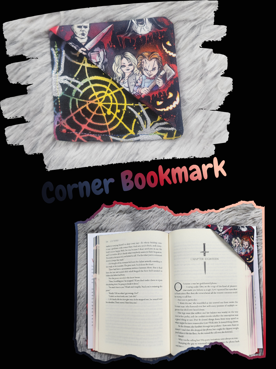 Corner Bookmark – Horror