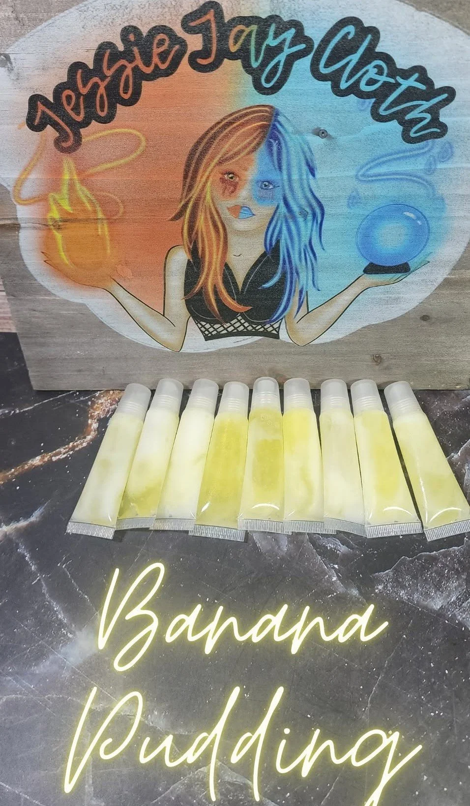 Handmade Lip Gloss | Banana Pudding