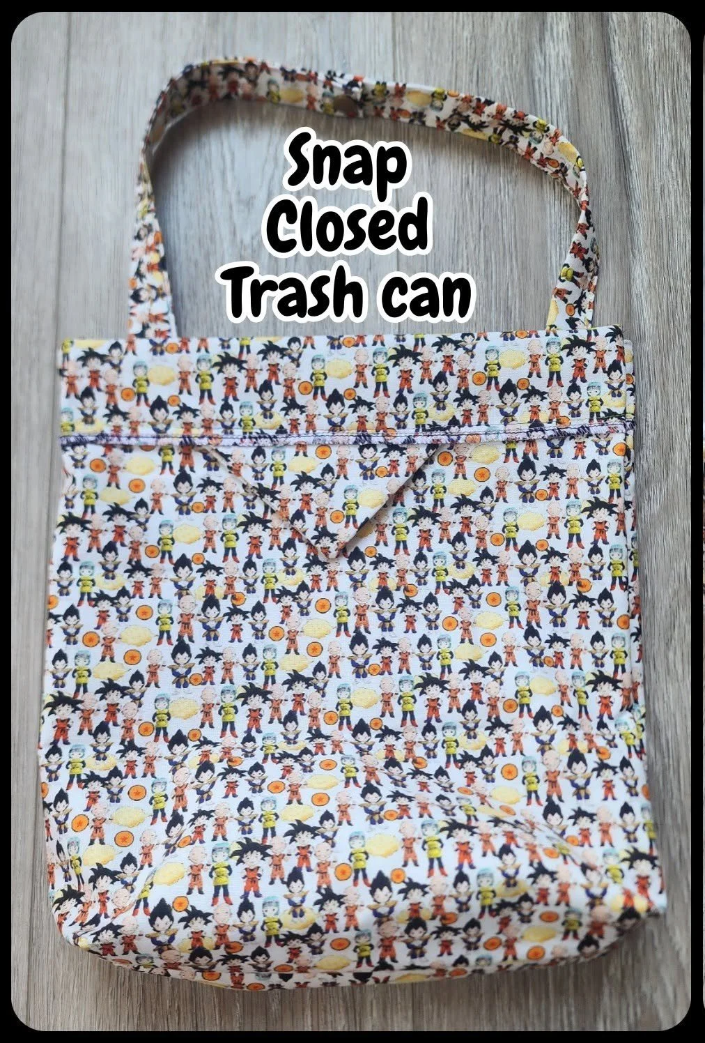 Snap‑Closed Hanging Car Trash Bag | Small Scale Dragon B.