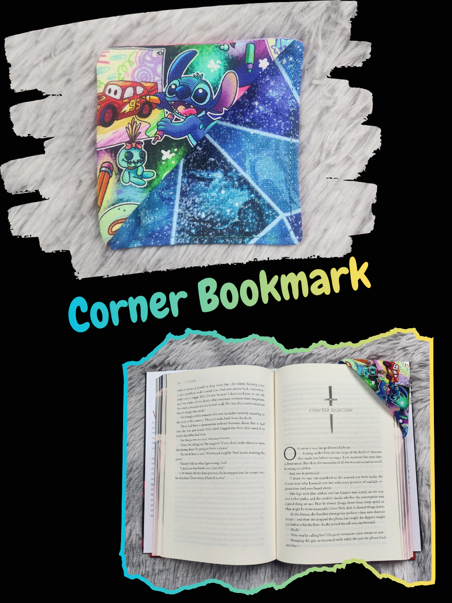 Corner Bookmark – Stitch