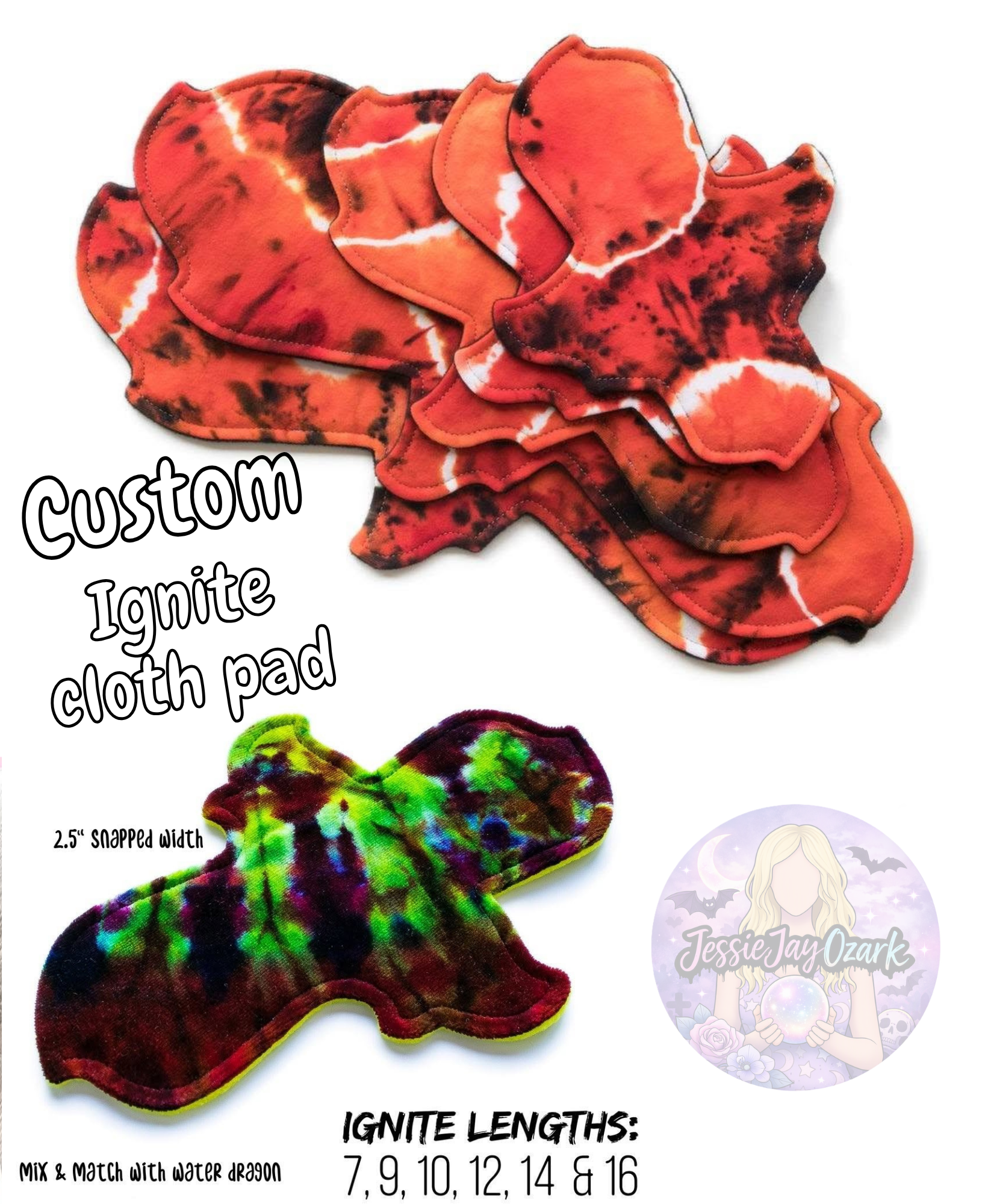 Custom Ignite Cloth Pad